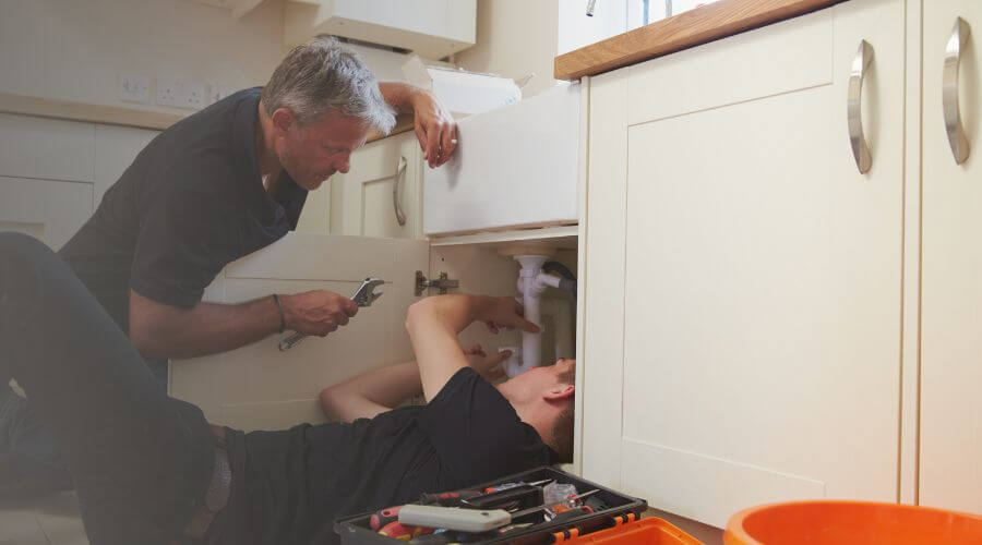 Professional burst pipe repair services in Columbus, KS